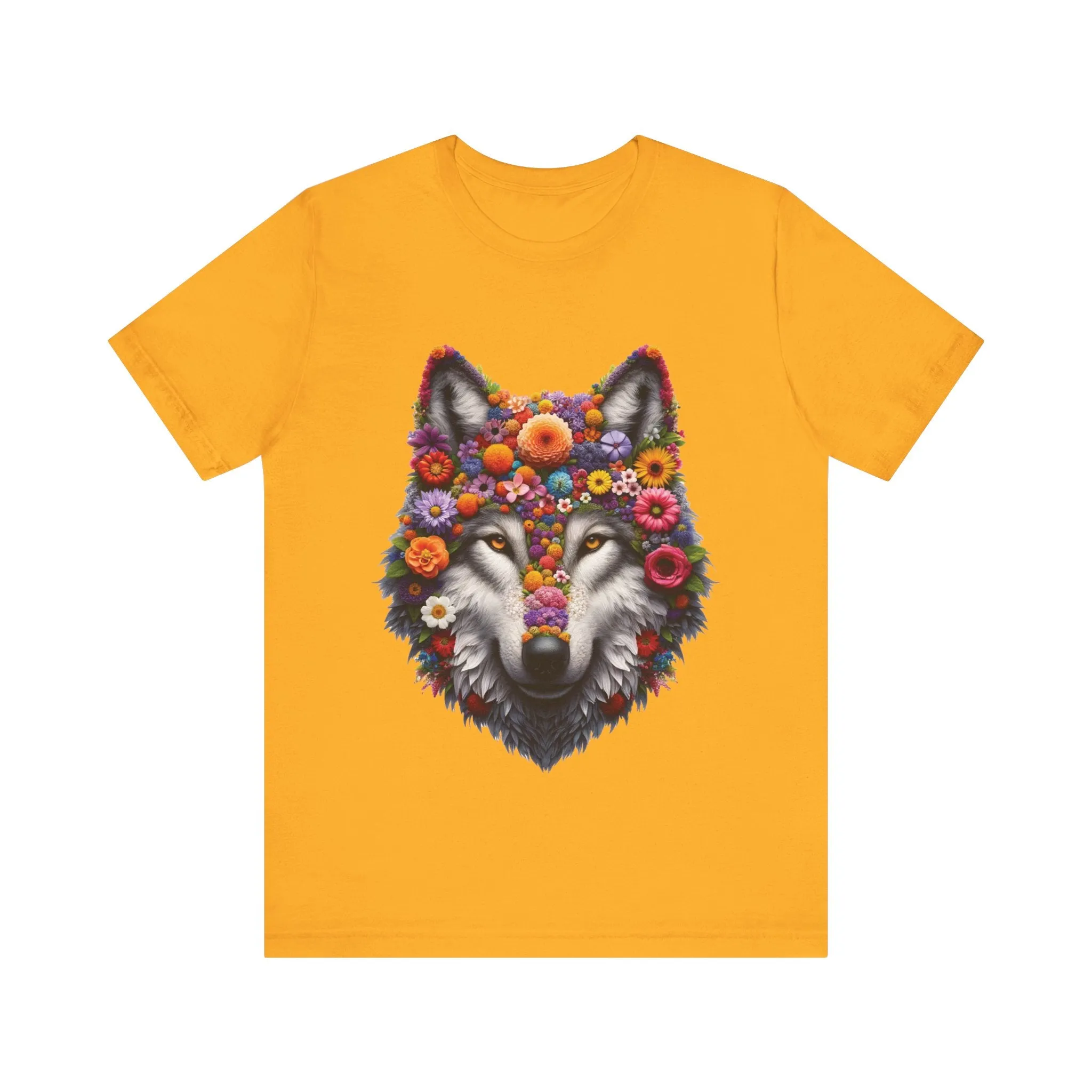 Floral Wolf T-shirt