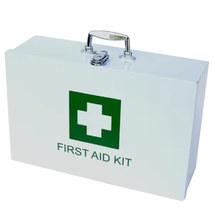 Government Regulation 3 First Aid Kit in Metal Wall Mountable Case