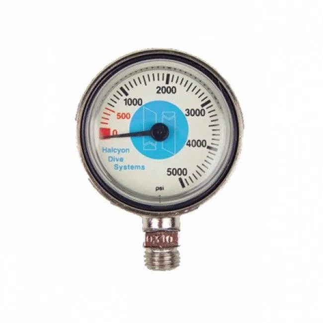 Halcyon Submersible pressure gauge for Stage, 0-5000 psi, No Hose