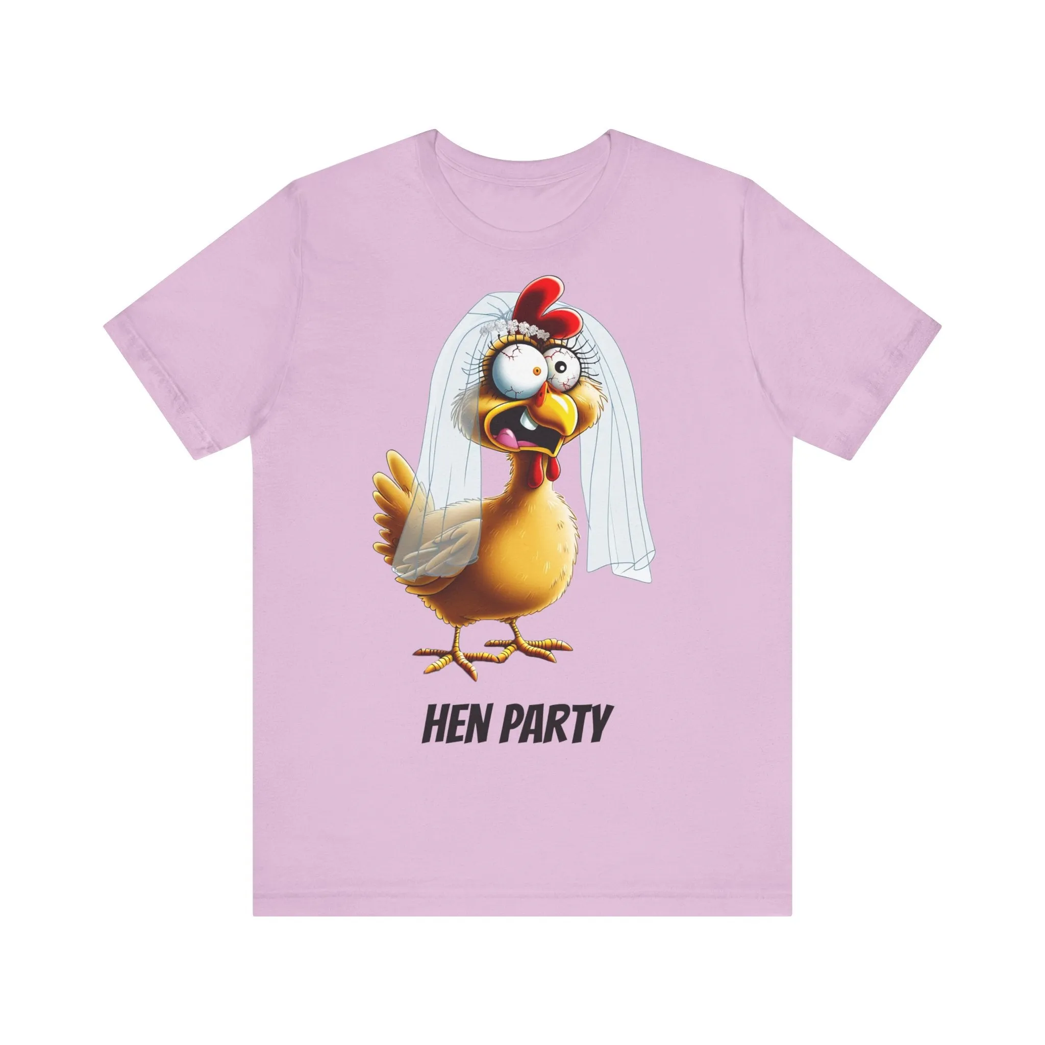 Hen Party V3 T-shirt with text