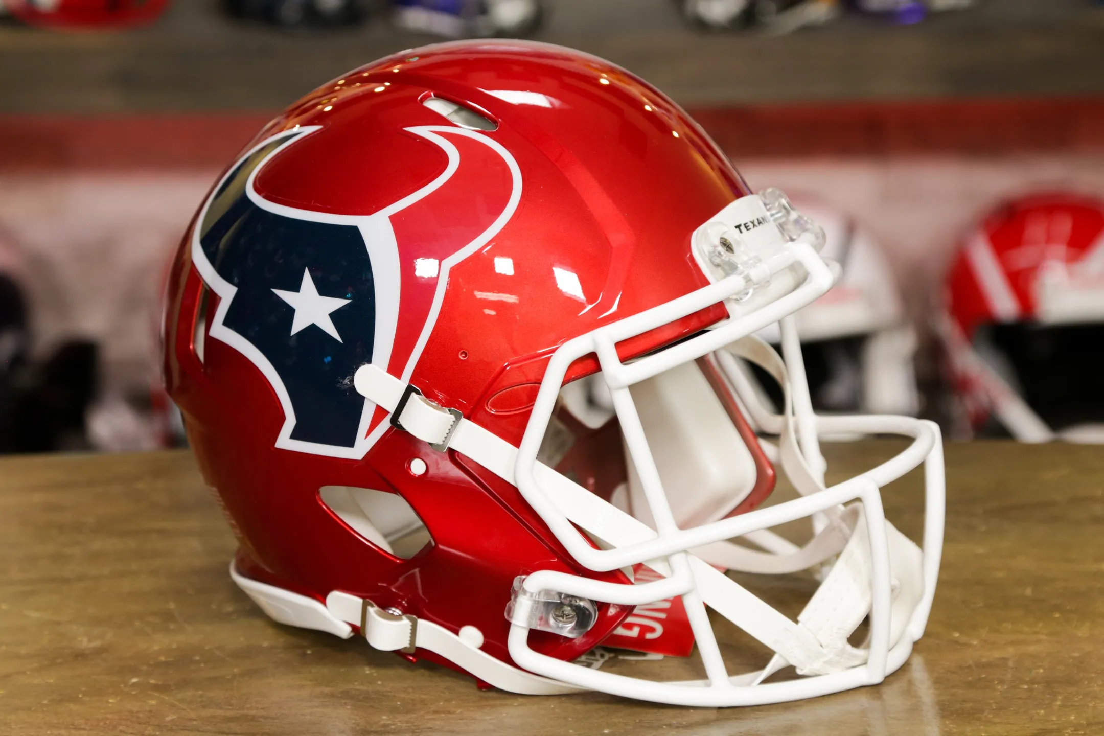 Houston Texans Riddell Speed Authentic Helmet - Flash