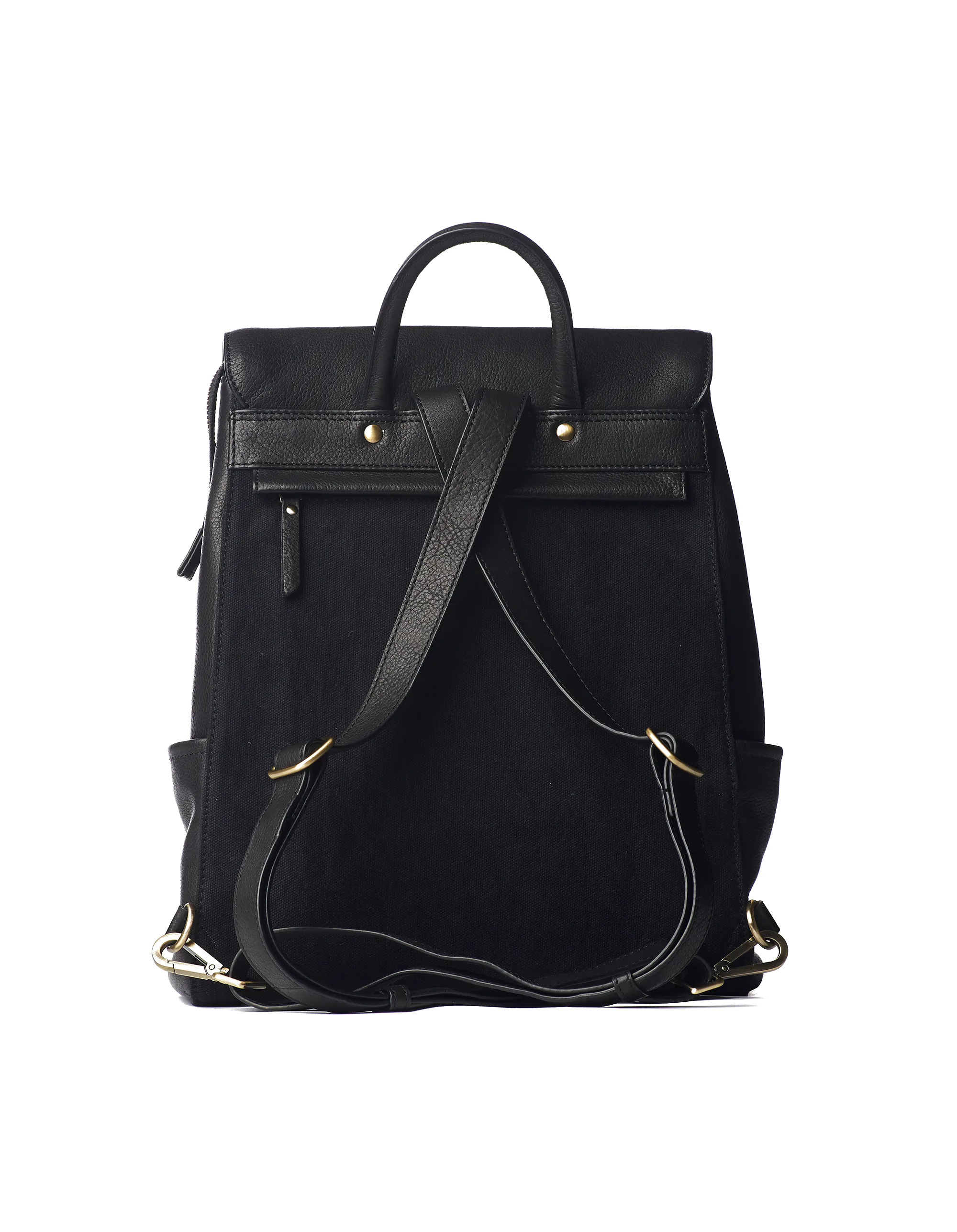 Jean Backpack Soft Grain Leather Black