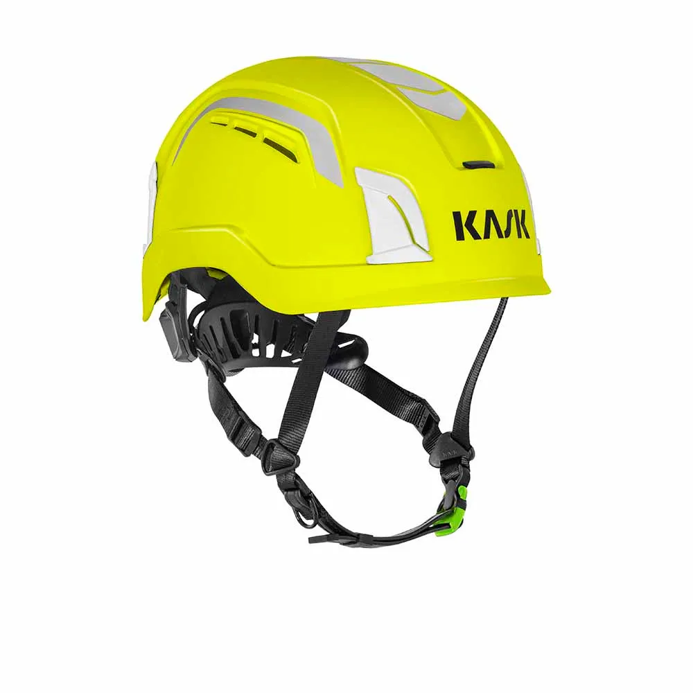 Kask WHE00100-221.UNI ZENITH X2 AIR HI VIZ Helmet 221-Yellow Fluorescent