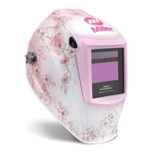 Miller Digital Performance Burn & Blossom Welding Helmet w/ClearLight 4X Lens (296756)