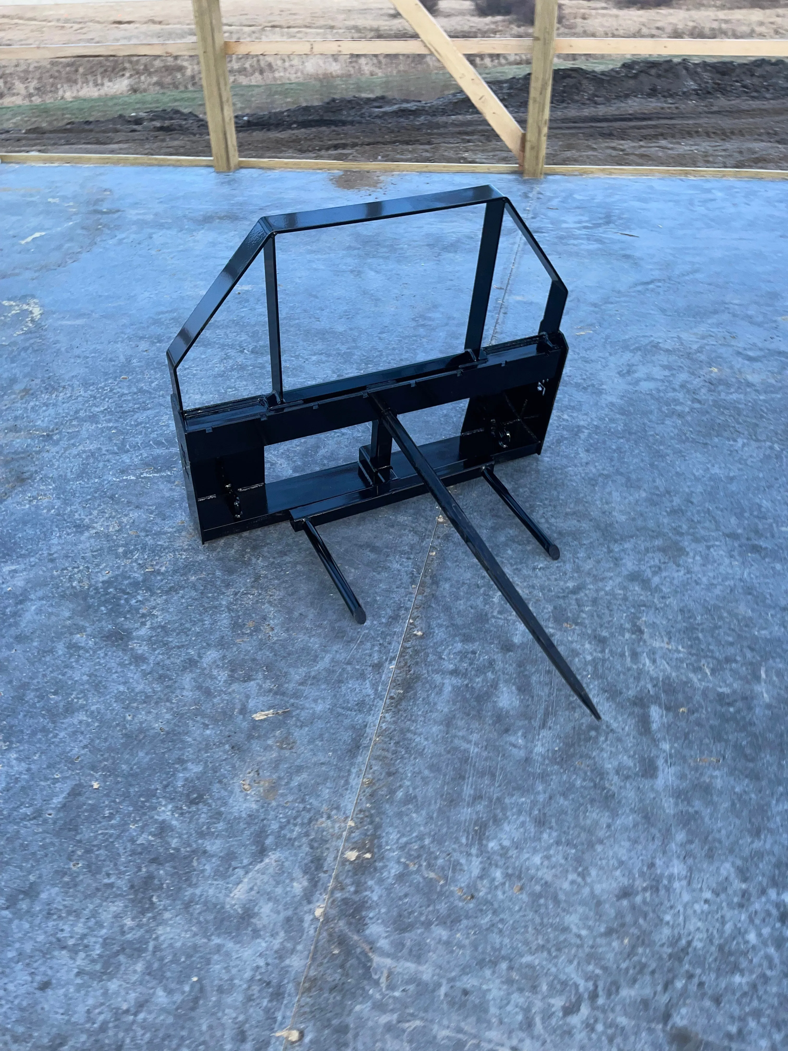 NEW Bigtoolrack 3N1 Pallet Fork Frame Skid Steer or JDQA