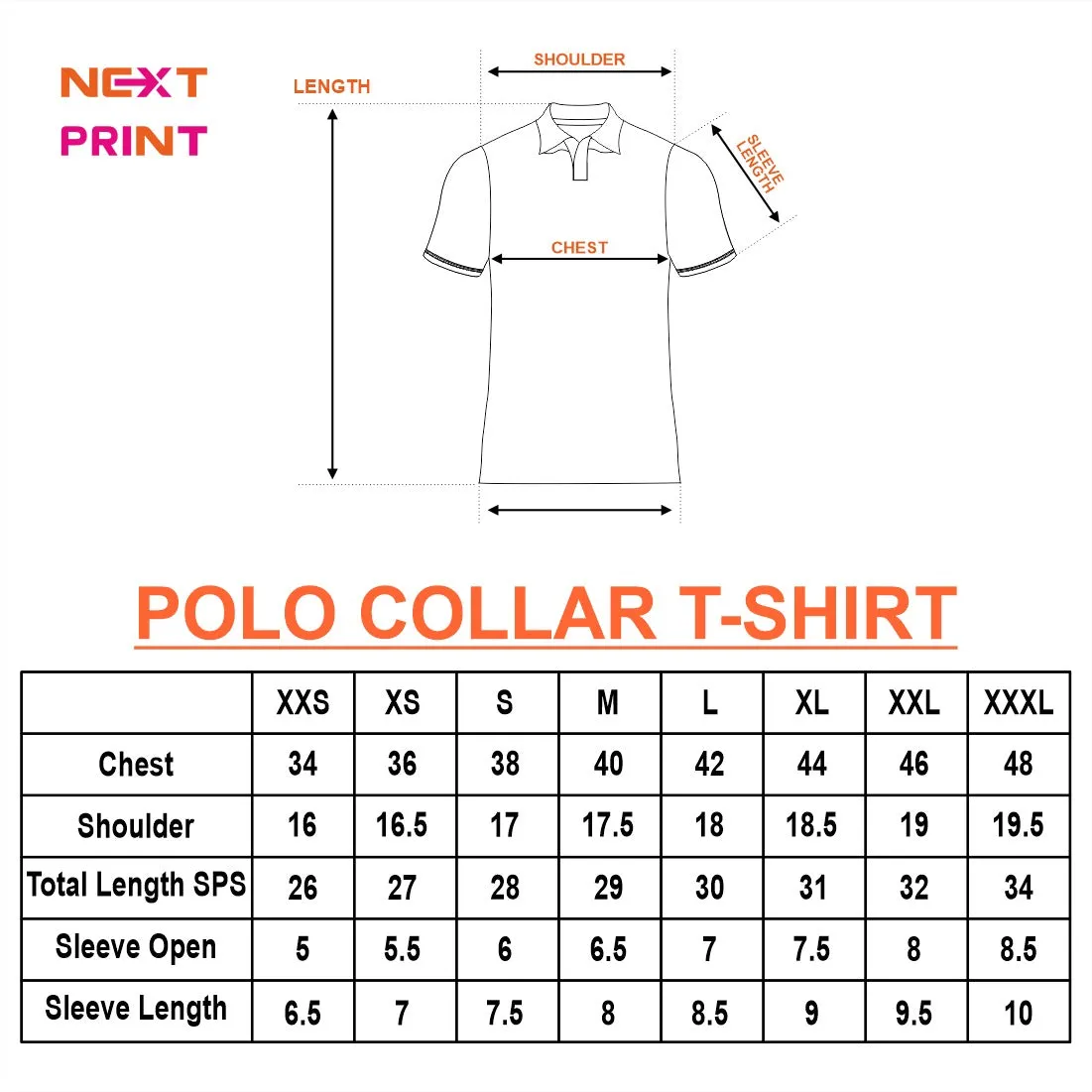 Next Print Customized Polo Neck Red Jersey NPTS102