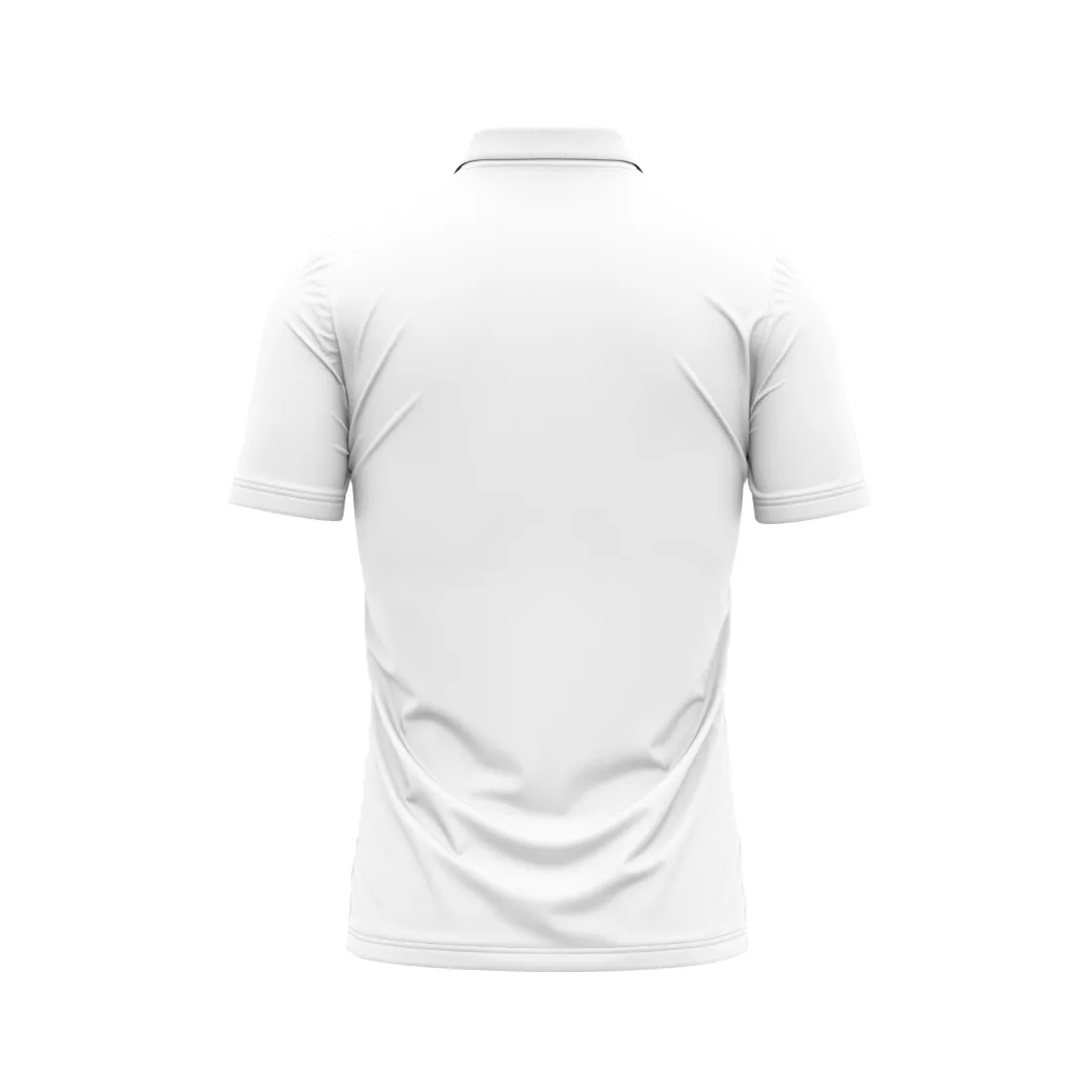 Next Print Customized Polo Neck White Jersey - Design 16