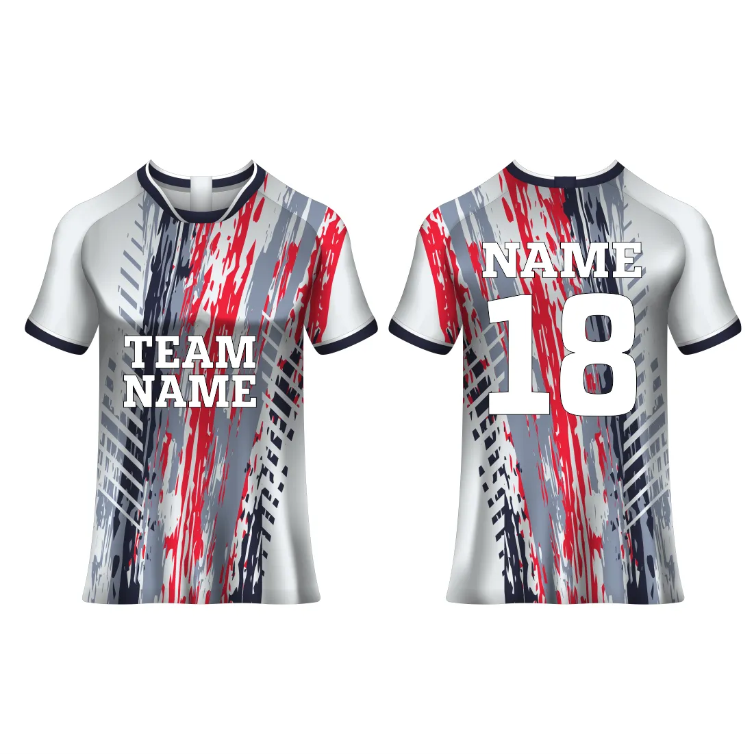 NEXT PRINT Customized Sublimation Printed T-Shirt Unisex Sports Jersey Player Name & Number, Team Name.2056155350