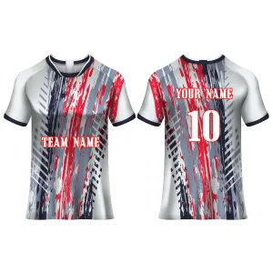 NEXT PRINT Customized Sublimation Printed T-Shirt Unisex Sports Jersey Player Name & Number, Team Name.2056155350