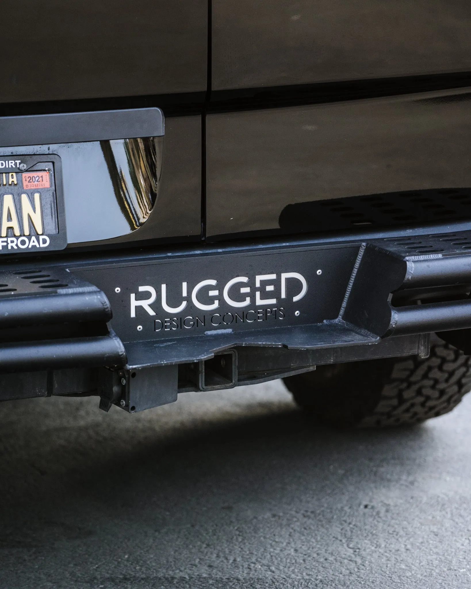 Rugged Designs Rear Aluminum Sprinter Bumper