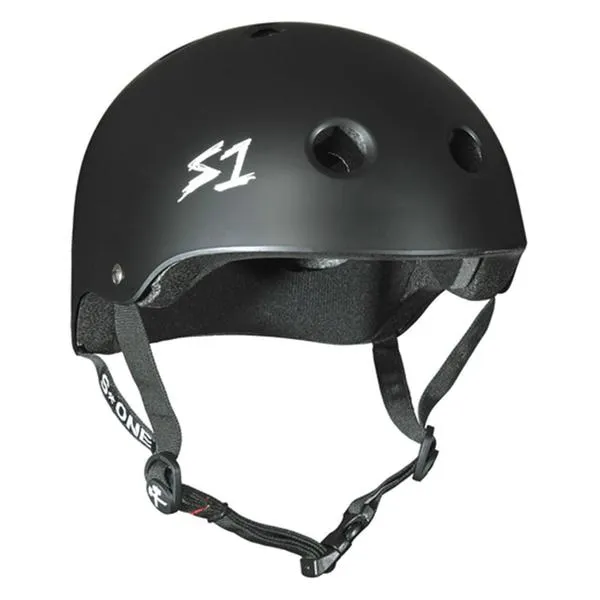 S1 Mega Lifer Helmet Black Matte - Certified