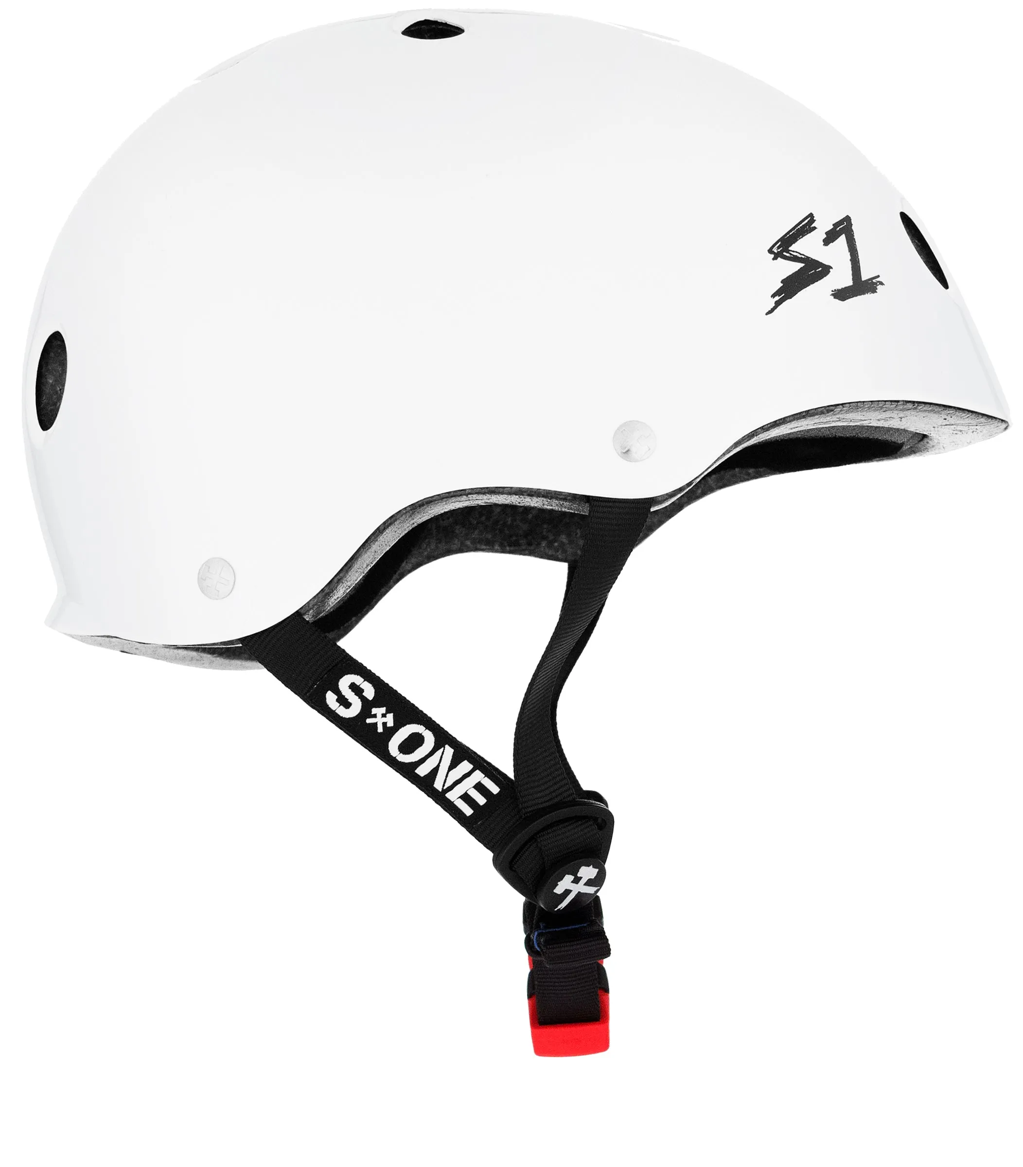 S1 MINI LIFER HELMET - White Gloss