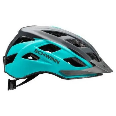 Schwinn Dash Adult Helmet - Gray/Teal