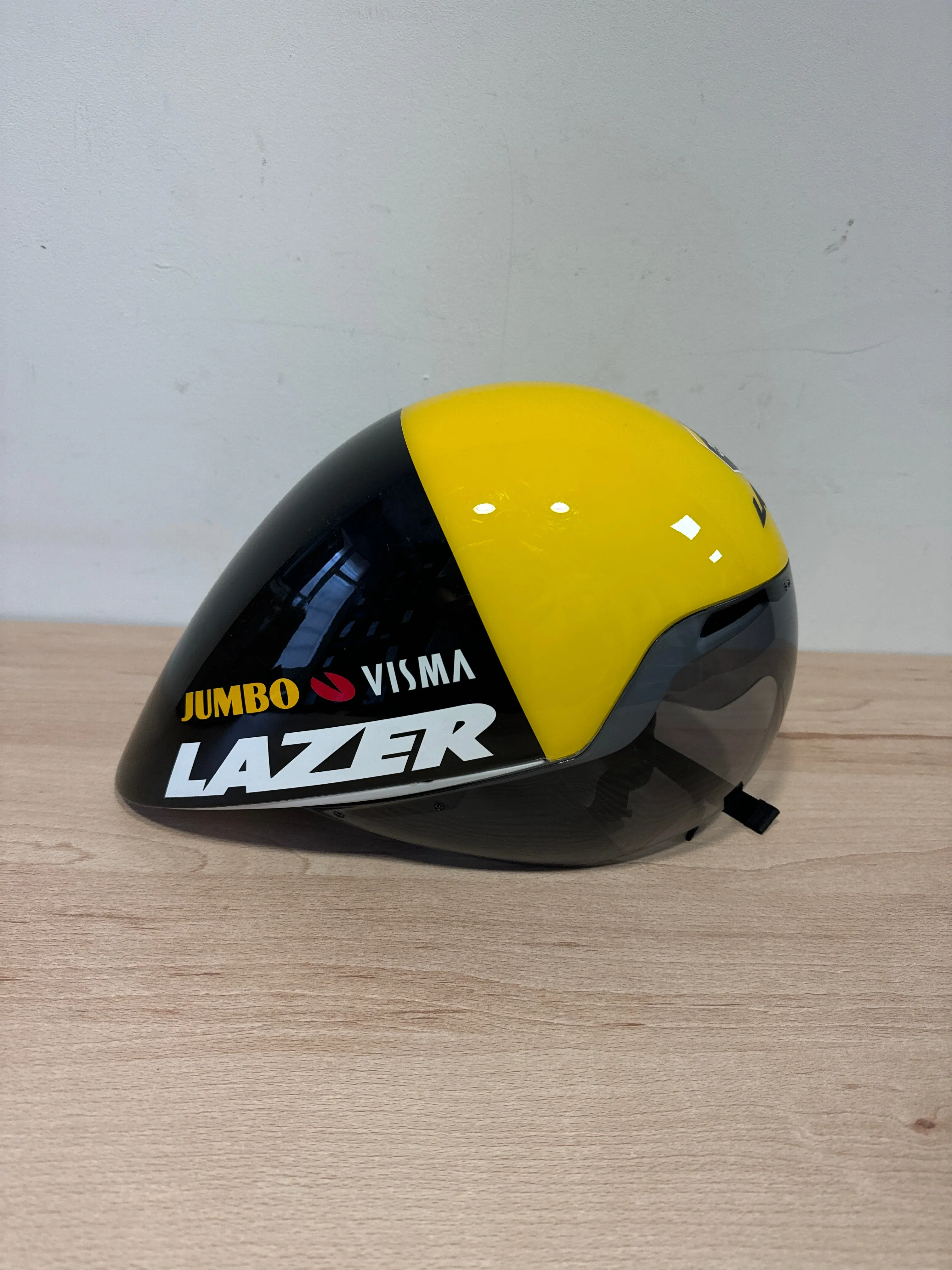 Team Jumbo Visma - Lazer Volante Black/Yellow - WOUT VAN AERT