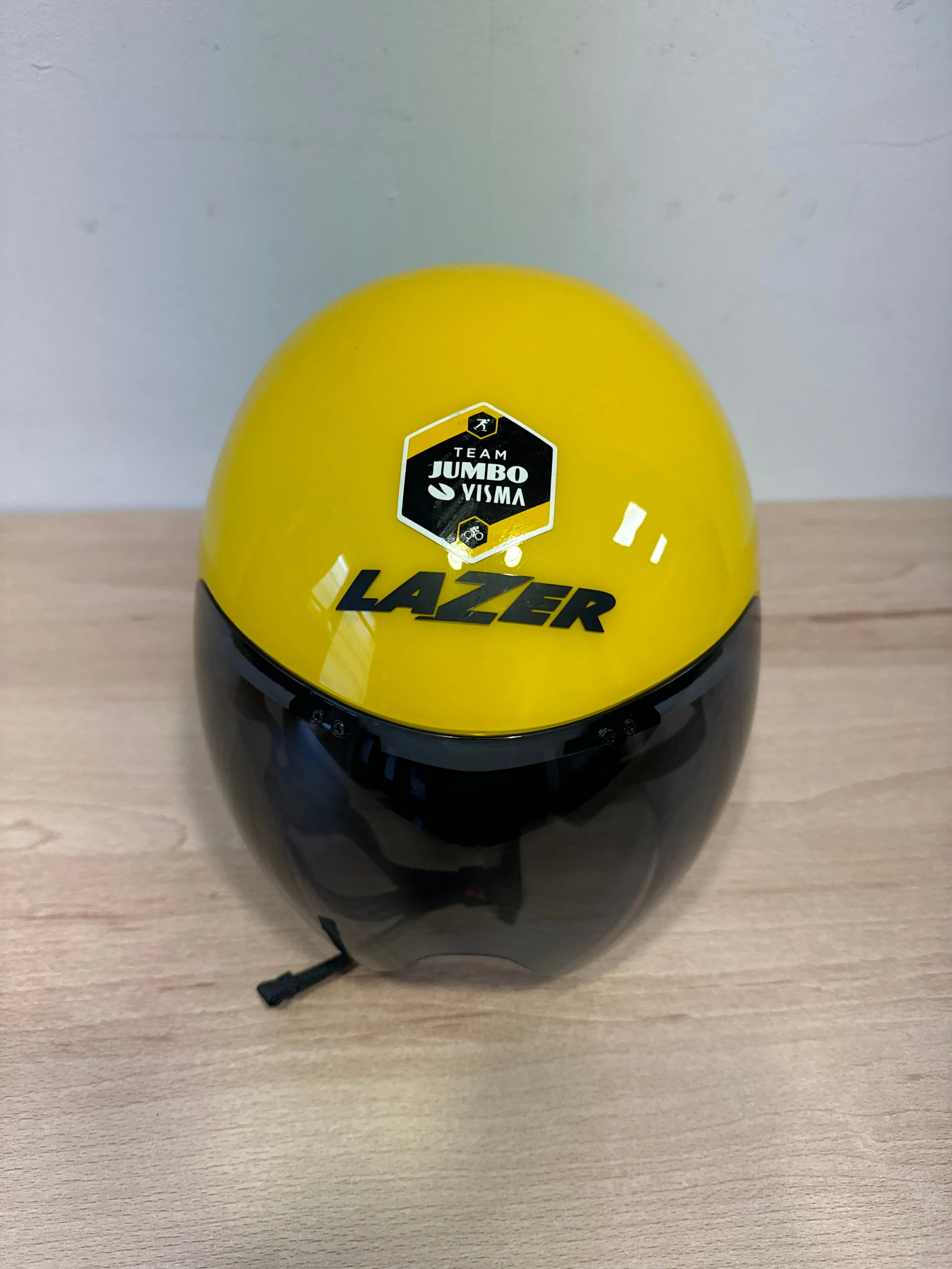 Team Jumbo Visma - Lazer Volante Black/Yellow - WOUT VAN AERT