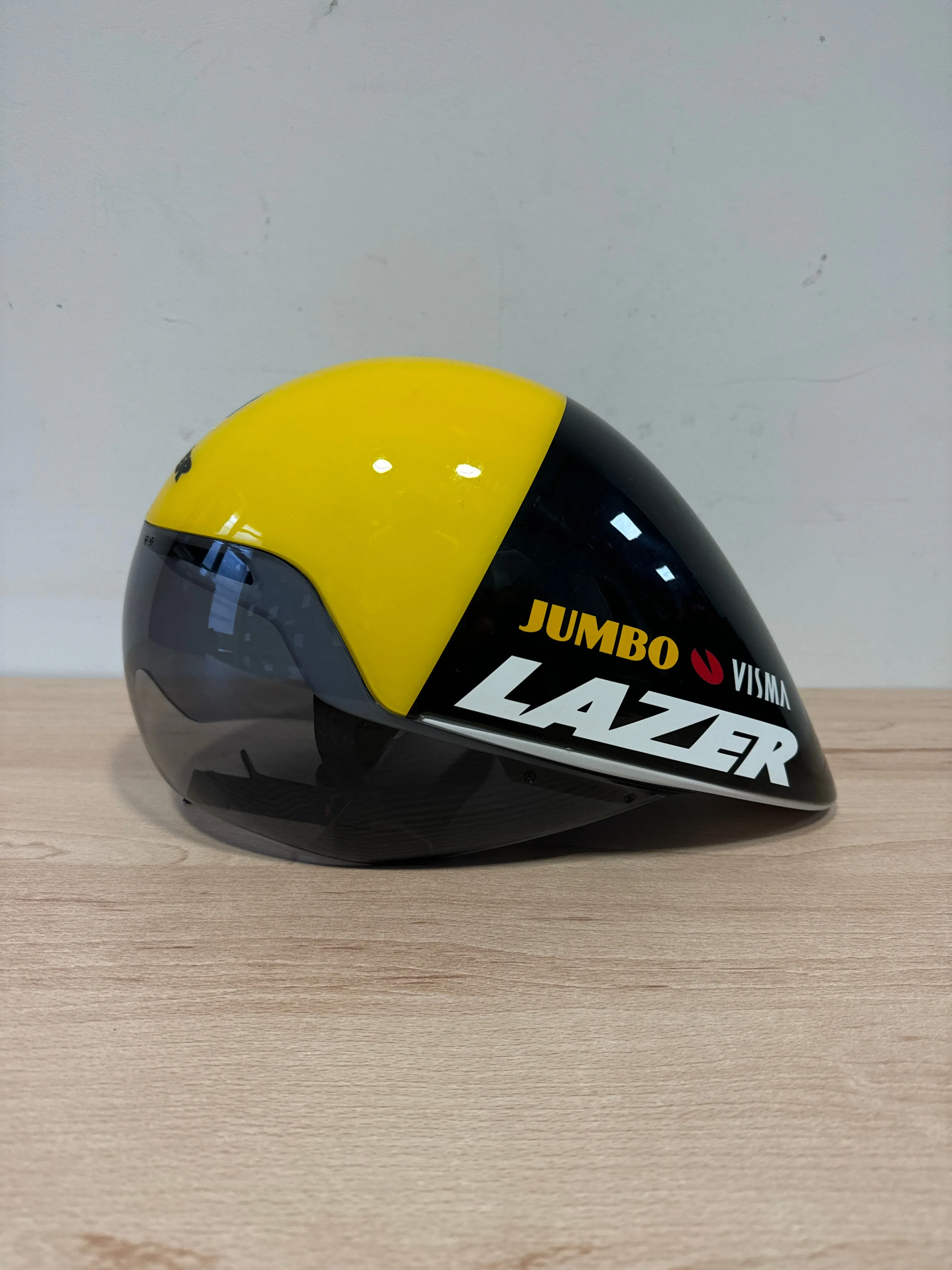 Team Jumbo Visma - Lazer Volante Black/Yellow - WOUT VAN AERT