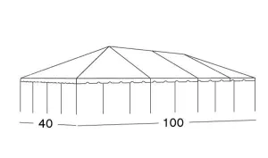 Tent [Frame - 40 x 100 Tent]