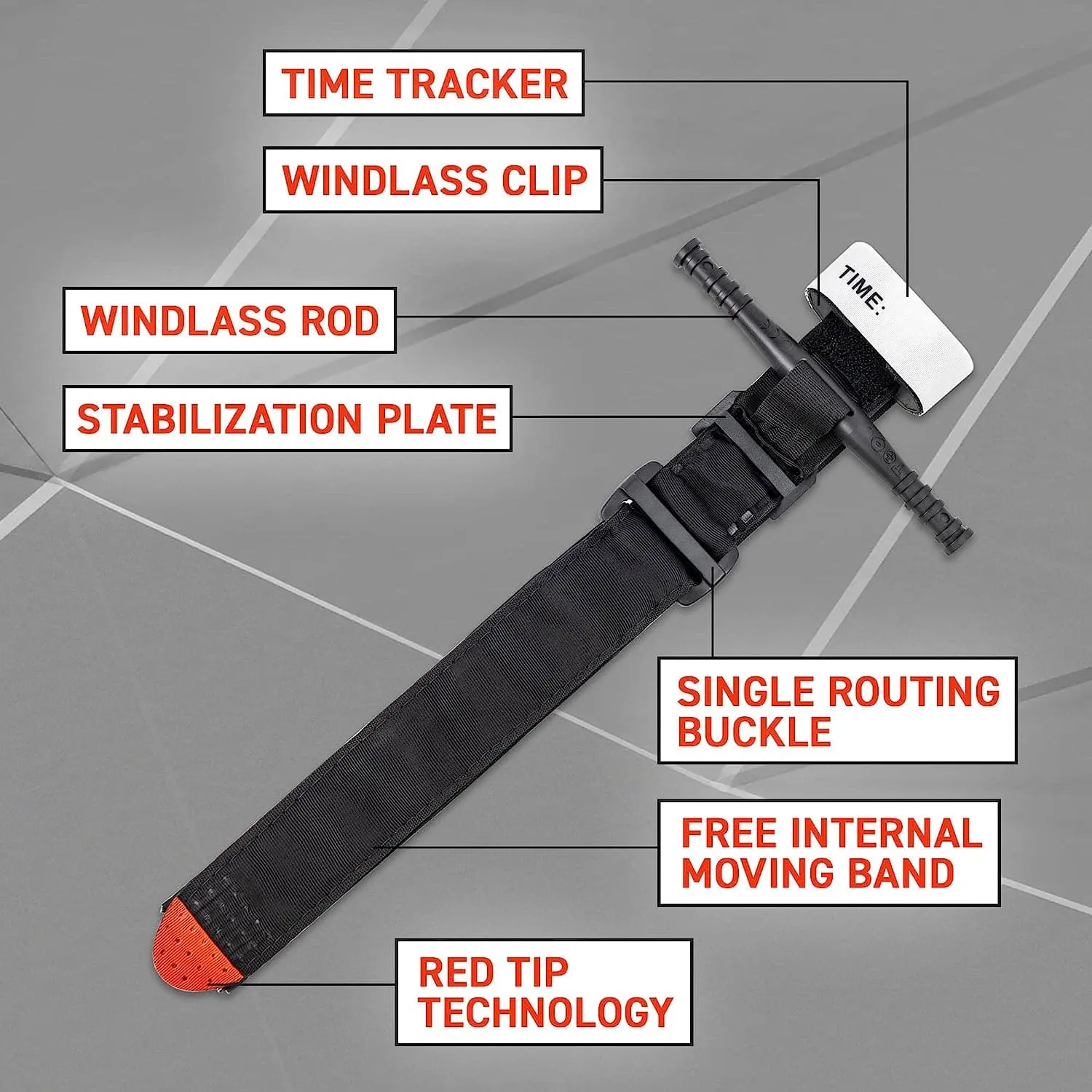 Tourniquet Windlass, Plastic Rod - Ready First Aid