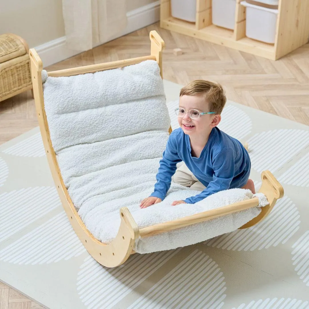 Tutti Bambini Scala Montessori Pikler Rocking Frame Cushion - Natural