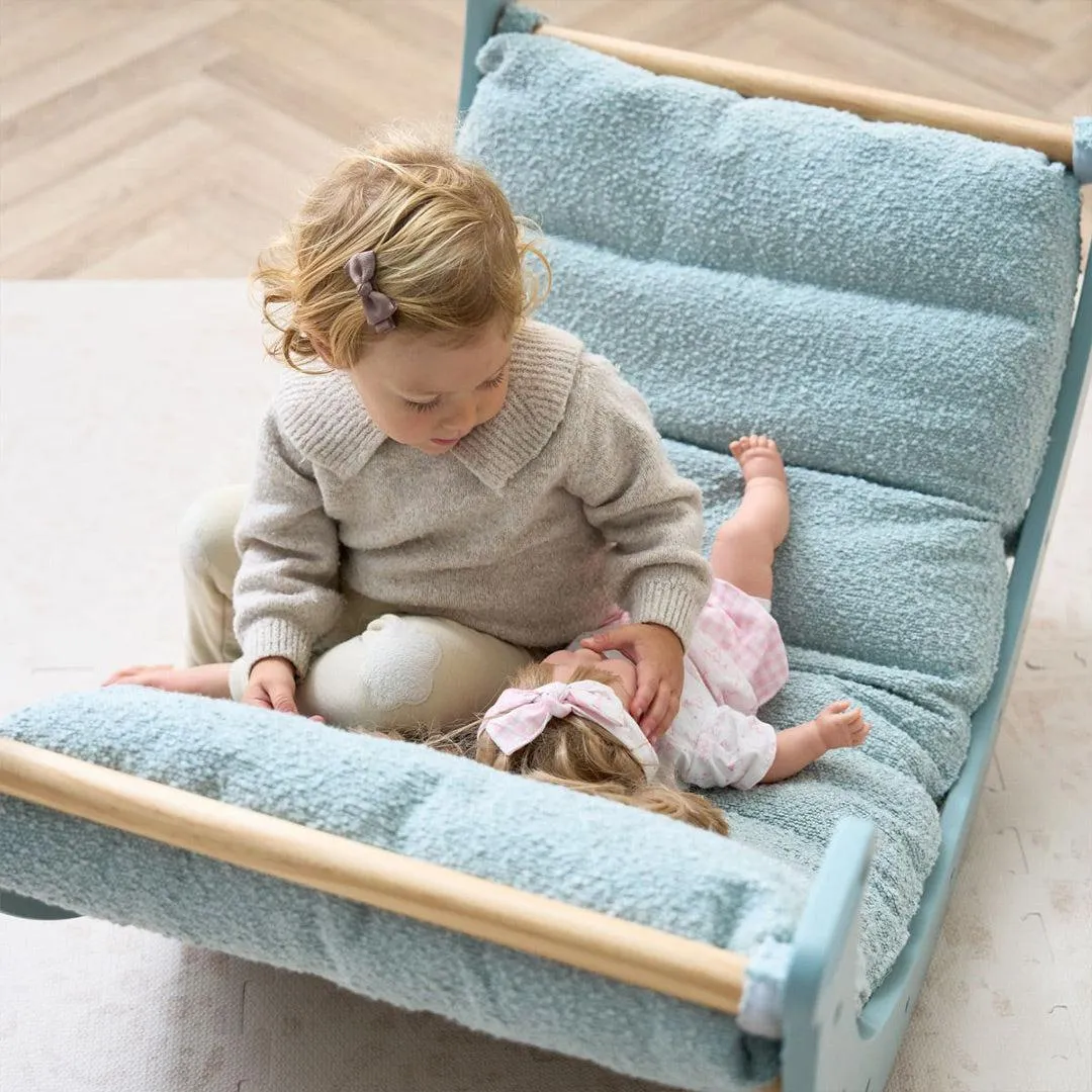 Tutti Bambini Scala Montessori Pikler Rocking Frame Cushion - Ocean Stone