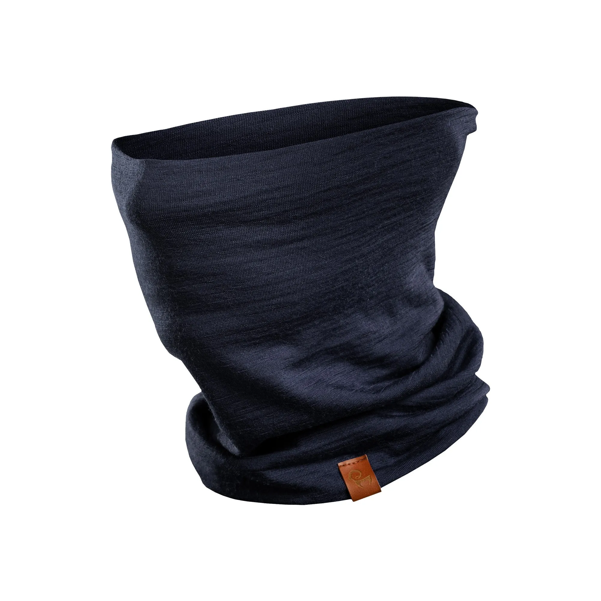 Women's Merino Neck Gaiter Dark Blue